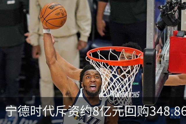 宁德时代斥资约8亿元回购348.86万股 注销式回购方案已实施超46亿元
